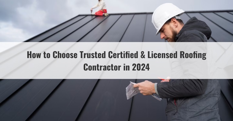 choose right roofing contractor